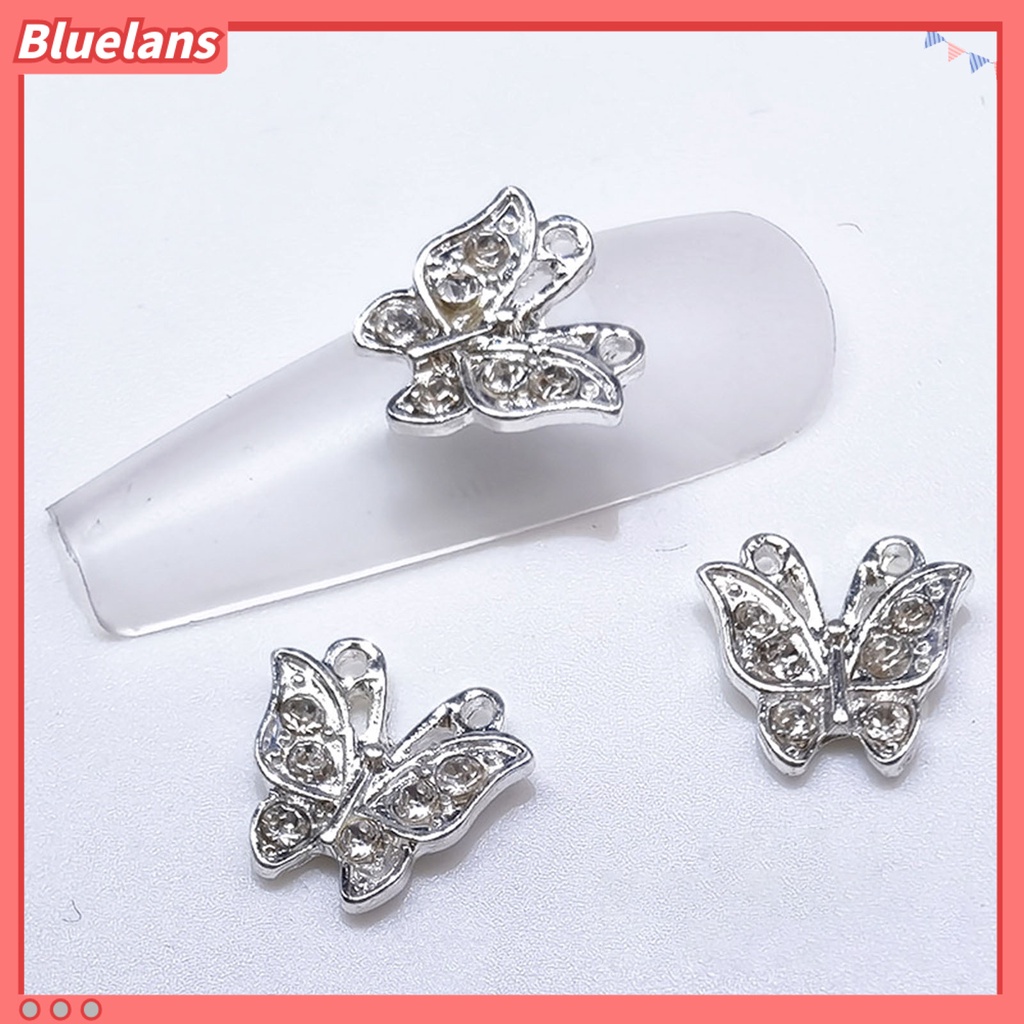 [BLM] 10pcs Pesona Kuku Desain Random Ornamen Kerajinan Manicure Kuku 3D Ringan DIY Untuk Salon