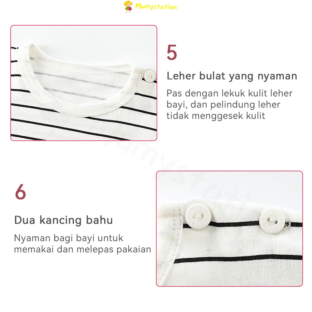 Mumystation Kaos Anak/ Laki Laki Perempuan Atasan Lengan Pendek/ Kaos Bayi Motif Spaceman 1-3 tahun