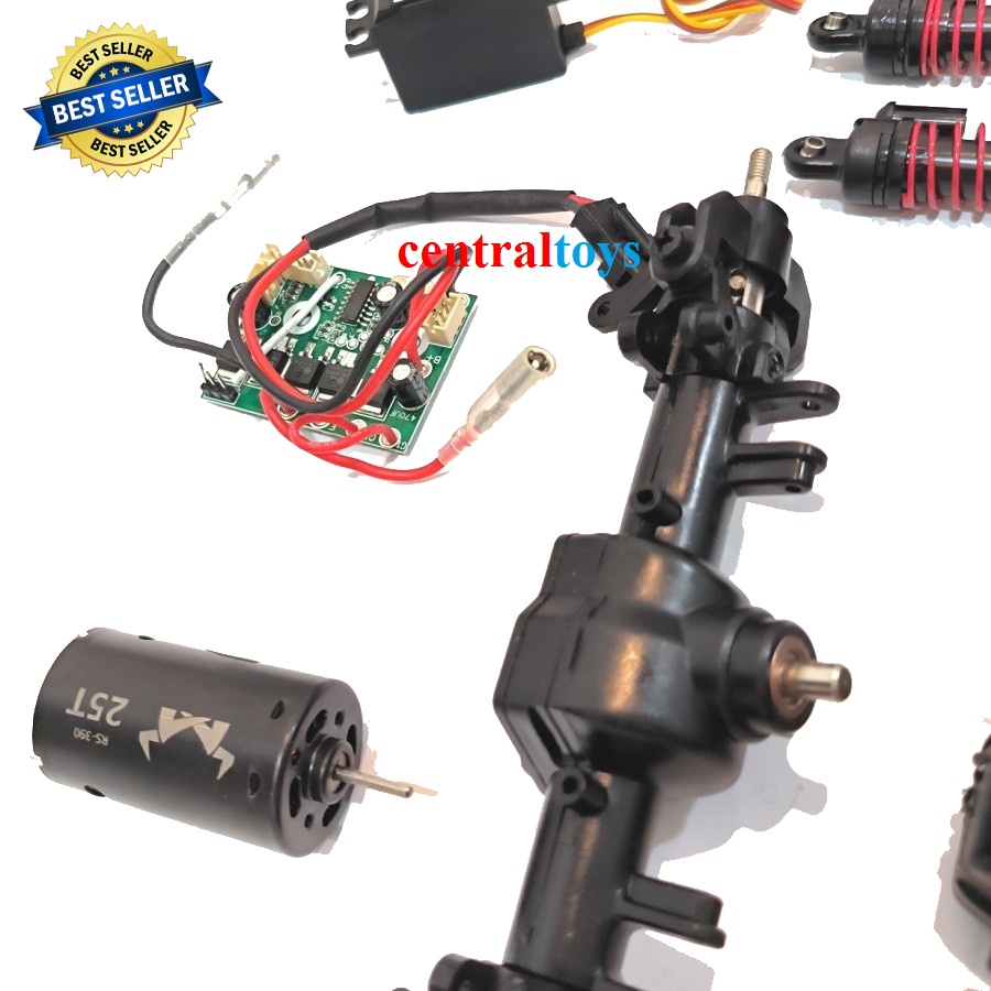 part MN128 MN86S motor receiver board servo 25g shock front bridge