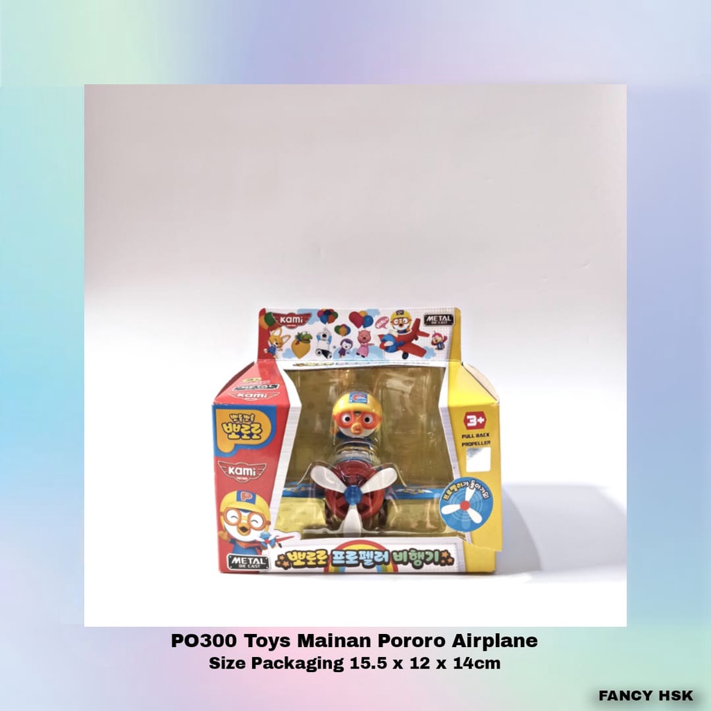 TOYS MAINAN PORORO AIRPLANE PO300