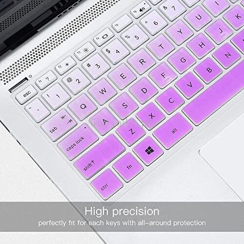 Sarung Keyboard HP Pavilion x360 Laptop 14inch Warna Ungu Gradasi...