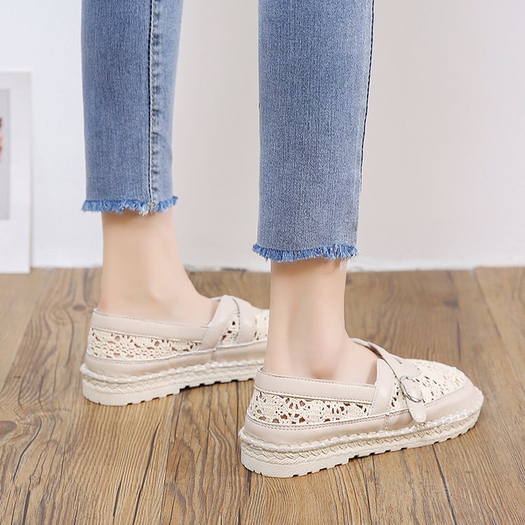 COD 665 Sepatu Sneakers Slip On Brukat Casual Wanita Premium