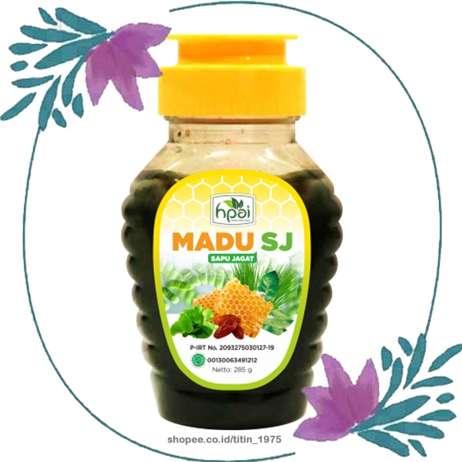 Madu Sapu Jagat - Produk HNI HPAI - Madu untuk Meningkatkan Stamina, Membersihkan Darah Kotor titin_
