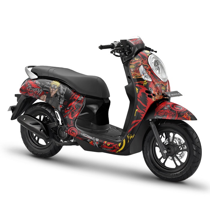 Decal Scoopy Full body Scoopy  Stiker full body Scoopy FI 2012 - 2016 FI EPS 2017-2019 Prestige 2020