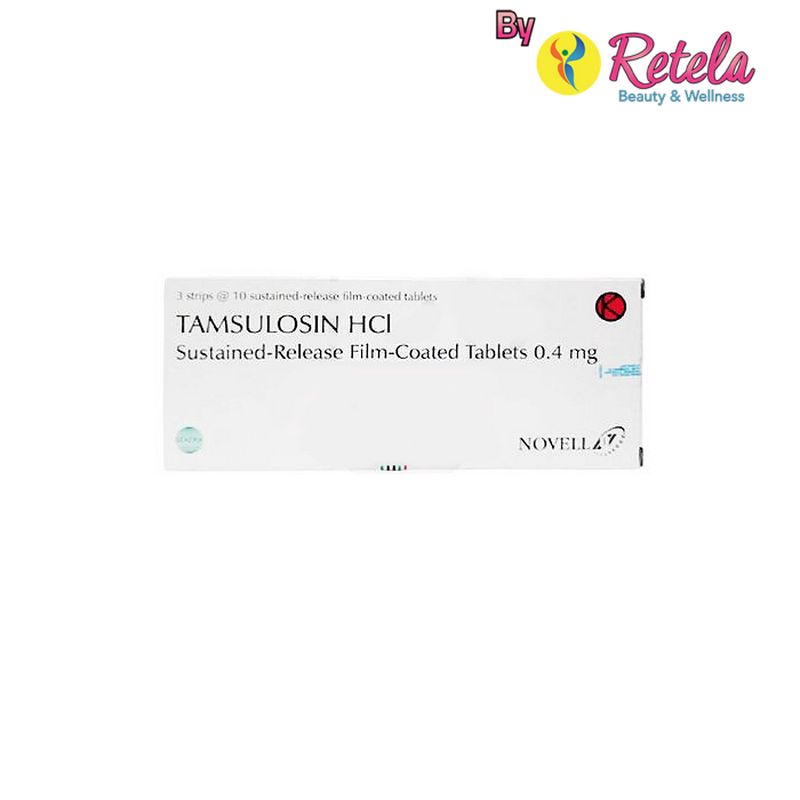 TAMSULOSIN 0.4MG 1 STRIP 10 TABLET