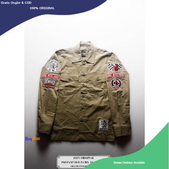 Phillipworks Fury Overshirt Long Workshirt / BuyMax / Phillip Works / Kemeja PhillipWorks