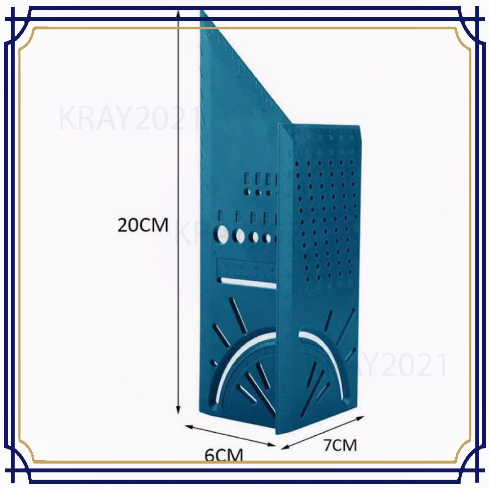 Penggaris Mark Line 3D Measuring Ruler Gauge -AT737