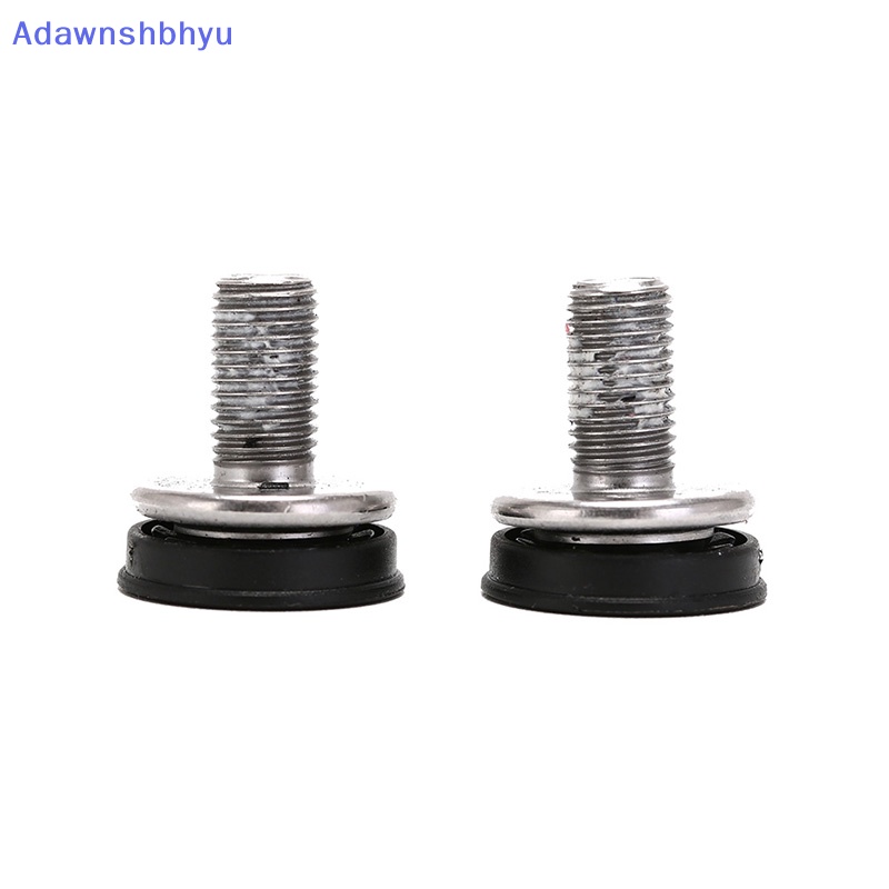 Adhyu 2pcs cycle bike Sepeda Tanpa Topi Bawah bracket As Engkol Lengan Baut m8 Sekrup ID