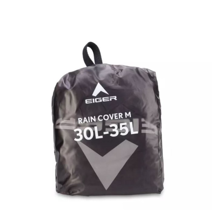 EIGER Original RAIN COVER BAG M TRANSPARENT raincover pelindung