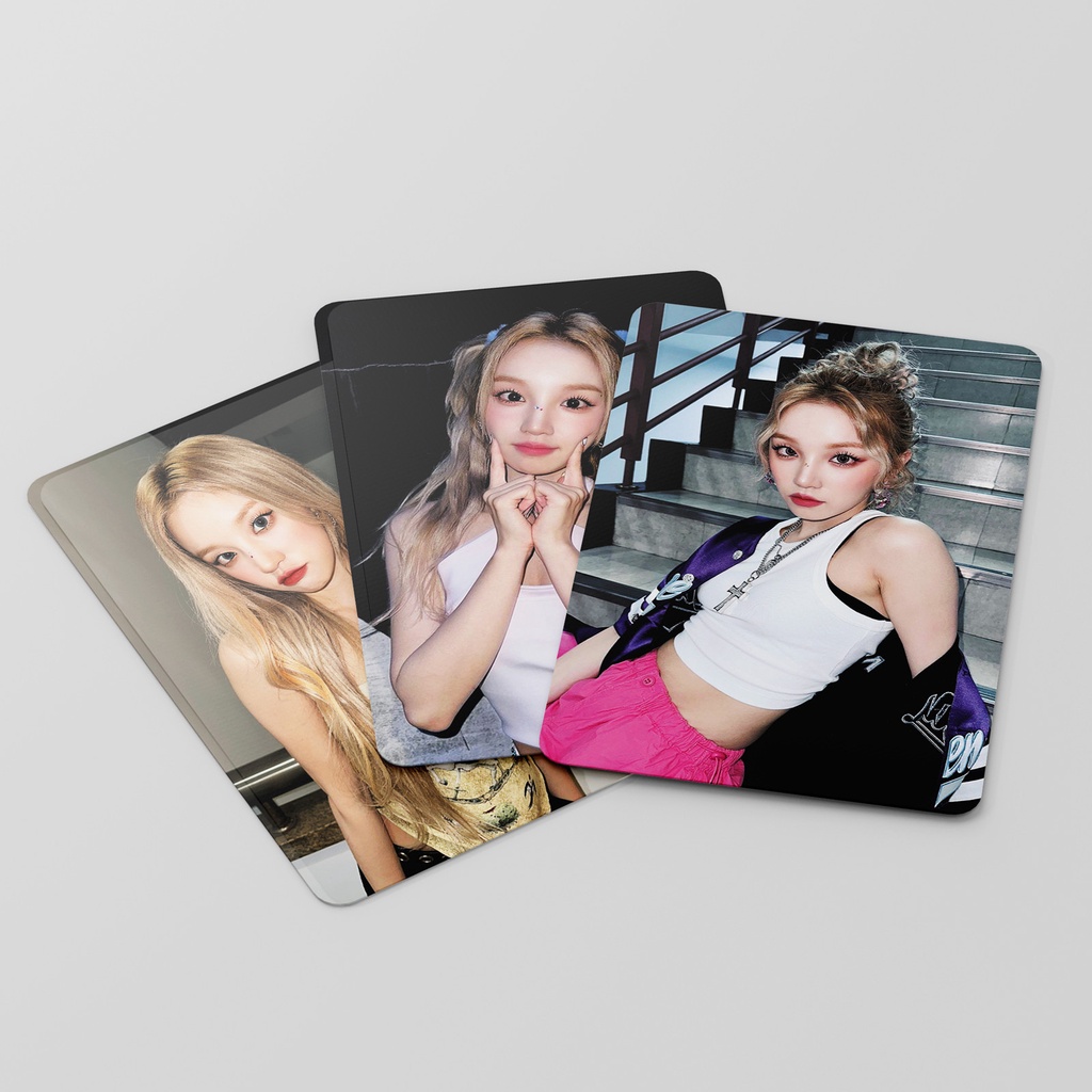 55pcs /box YUQI (G)I-DLE Photocards Album I FEEL Lomo Cards GIDLE Kpop Postcards