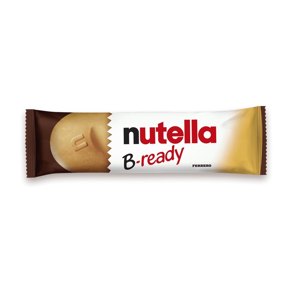 (Satuan) Nutela Nutella B-Ready Bready Be Ready Biscuit Biskuit 22 Gr 22 Gram