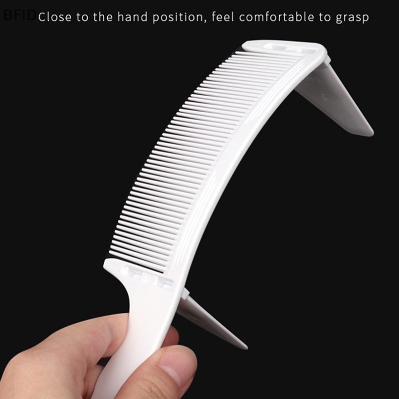 [BFID] 1pc Sisir Clipper Lengkung Pria Barber Stylist Flat Top Brush Cutg Comb [ID]