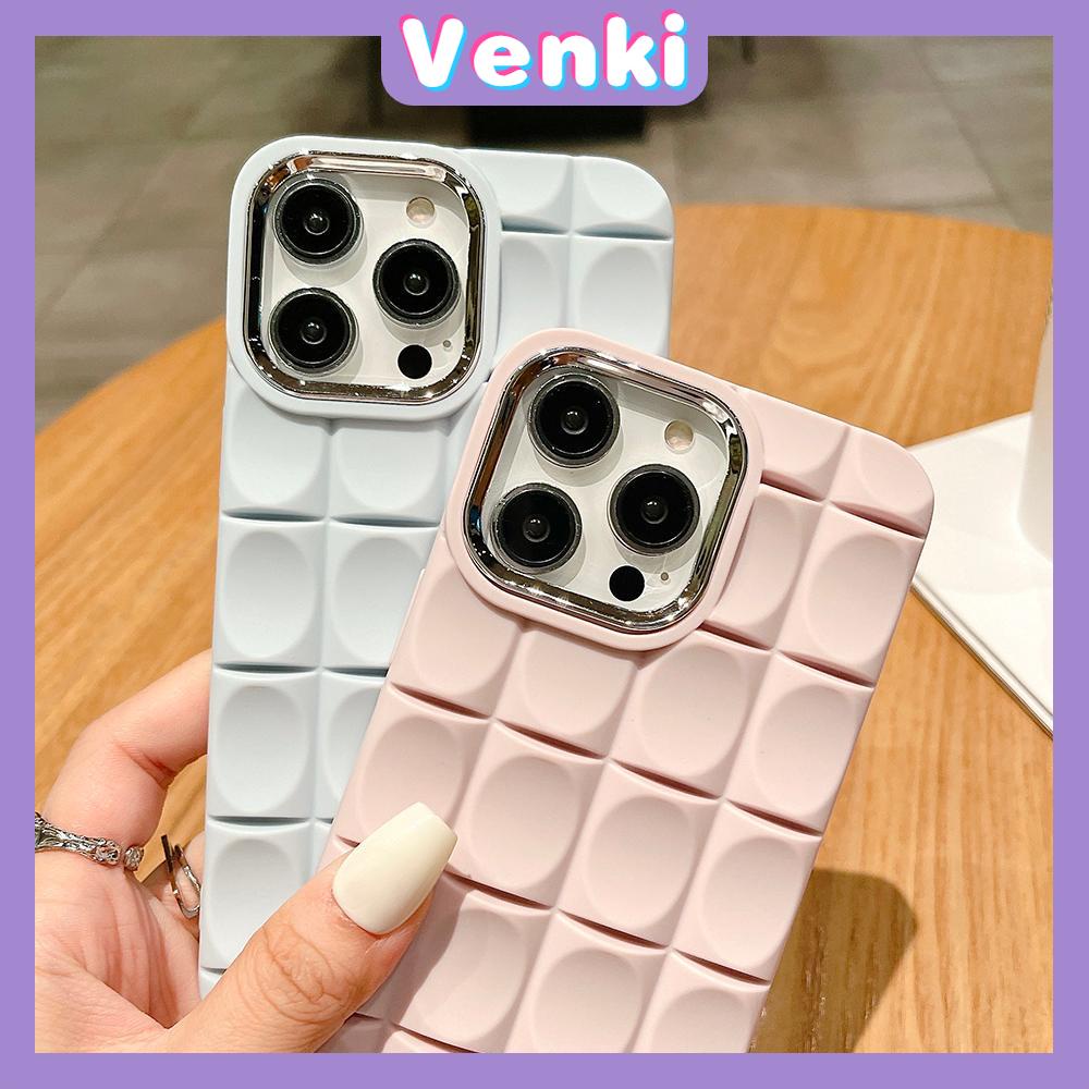 VENKI - Untuk iPhone 11 Case Laser Reflektif Bening Phone Case TPU Soft Shell Airbag Sederhana Multicolor Tahan Guncangan Kompatibel dengan iPhone 13 Pro max 12 Pro Max 11 xr xs max 7 8Plus