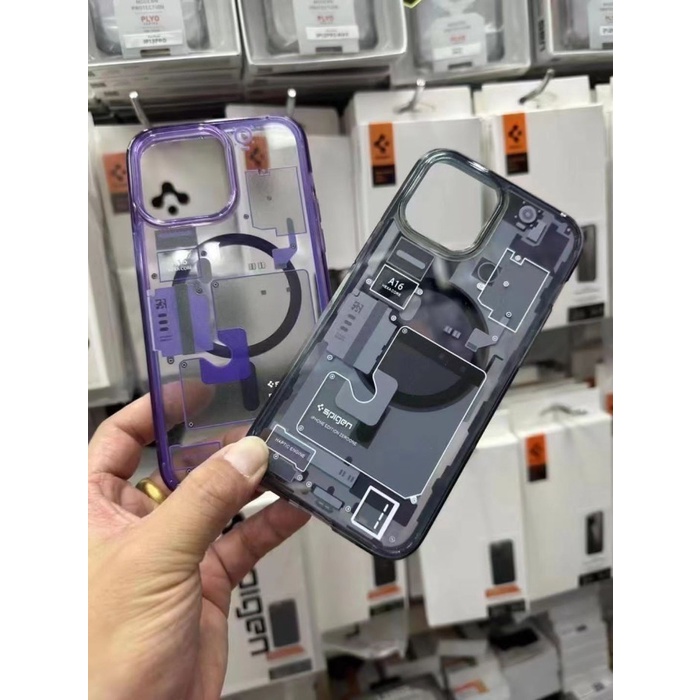 Case Motif Hex-A Core Magsave Samsung S23/S23 Plus/S23 Ultra Case Gear Timbul Full Body Wireless Charger