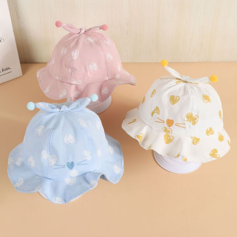 (Pimenova) Topi Anak  Sun Hat Fisherman Hat tapi bayi baby cap