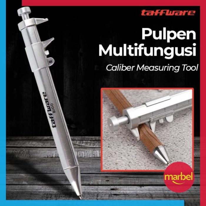 

Ballpoint Pulpen Multifungsi Jangka Sorong Caliper Penggaris B100