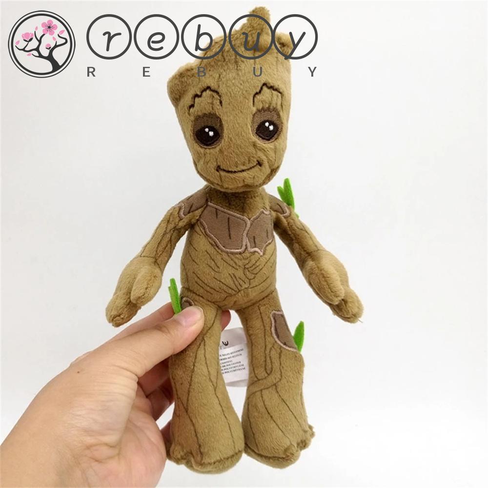 REBUY Rebuy Groot Plush Doll Lucu 22cm Action Figure Boneka Boneka Untuk Anak Avengers