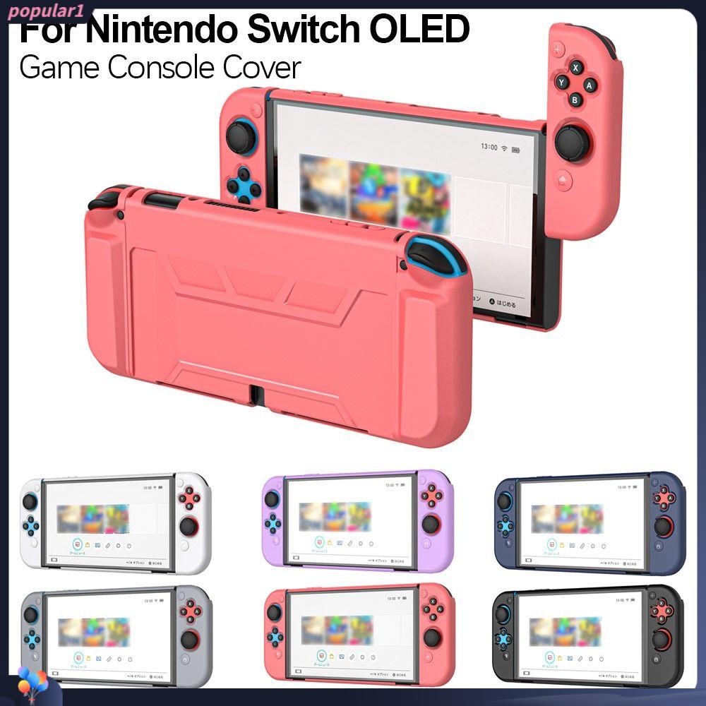 POPULAR Populer Konsol Game Cover Gamepad TPU Untuk Nintendo Switch OLED Casing Pelindung