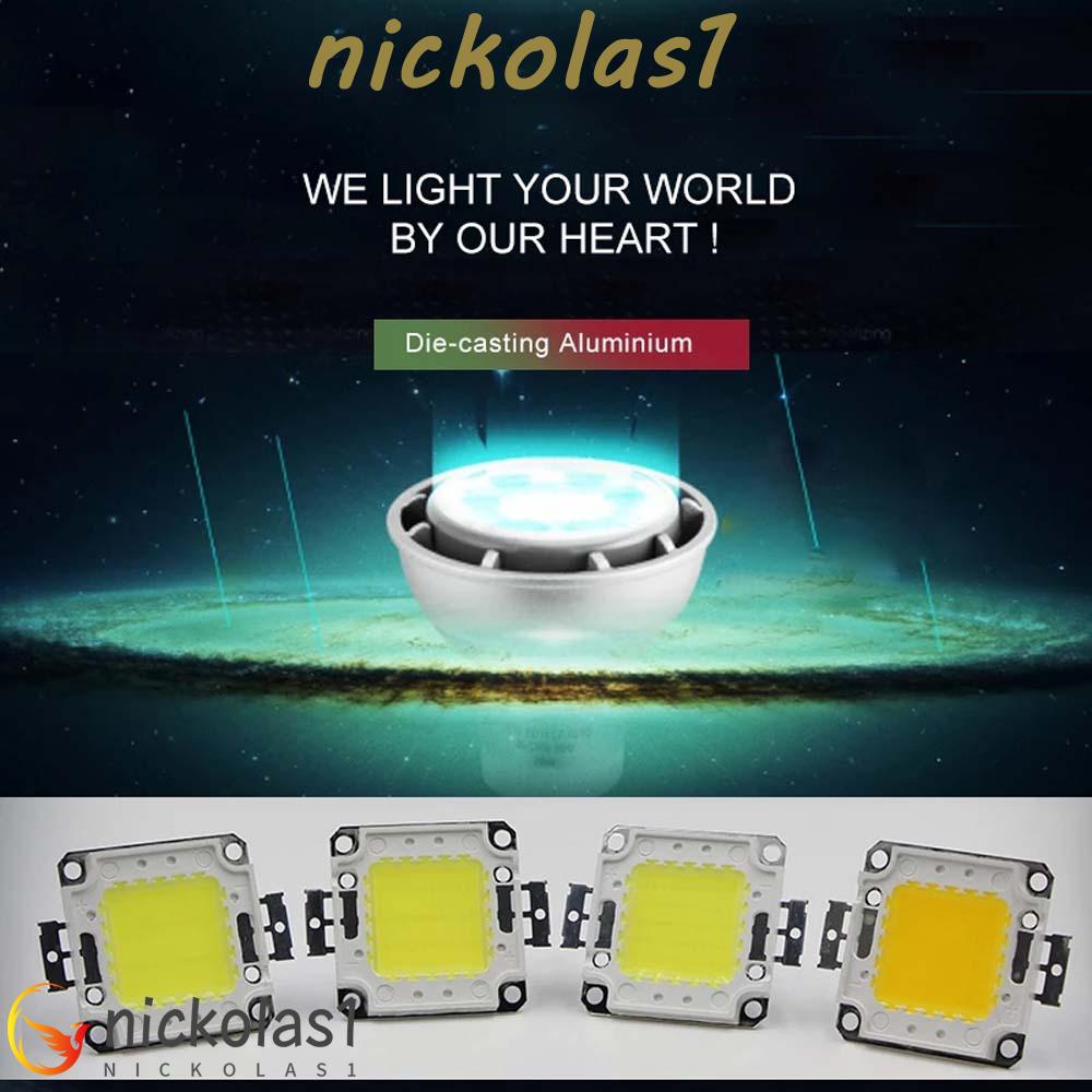 NICKOLAS1 Manik-manik LED Chip 20W 30W Bulb Chips Cold White Integrated Light LED Beads LED Chip Lamp DIY Untuk Lampu Sorot 22-24V