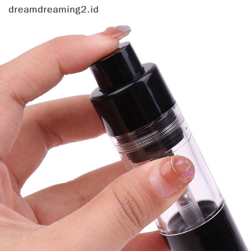 (drea) Kuas Bedak Isi Ulang Makeup Brush Makeup Bubuk Kosmetik Serat Artificial //