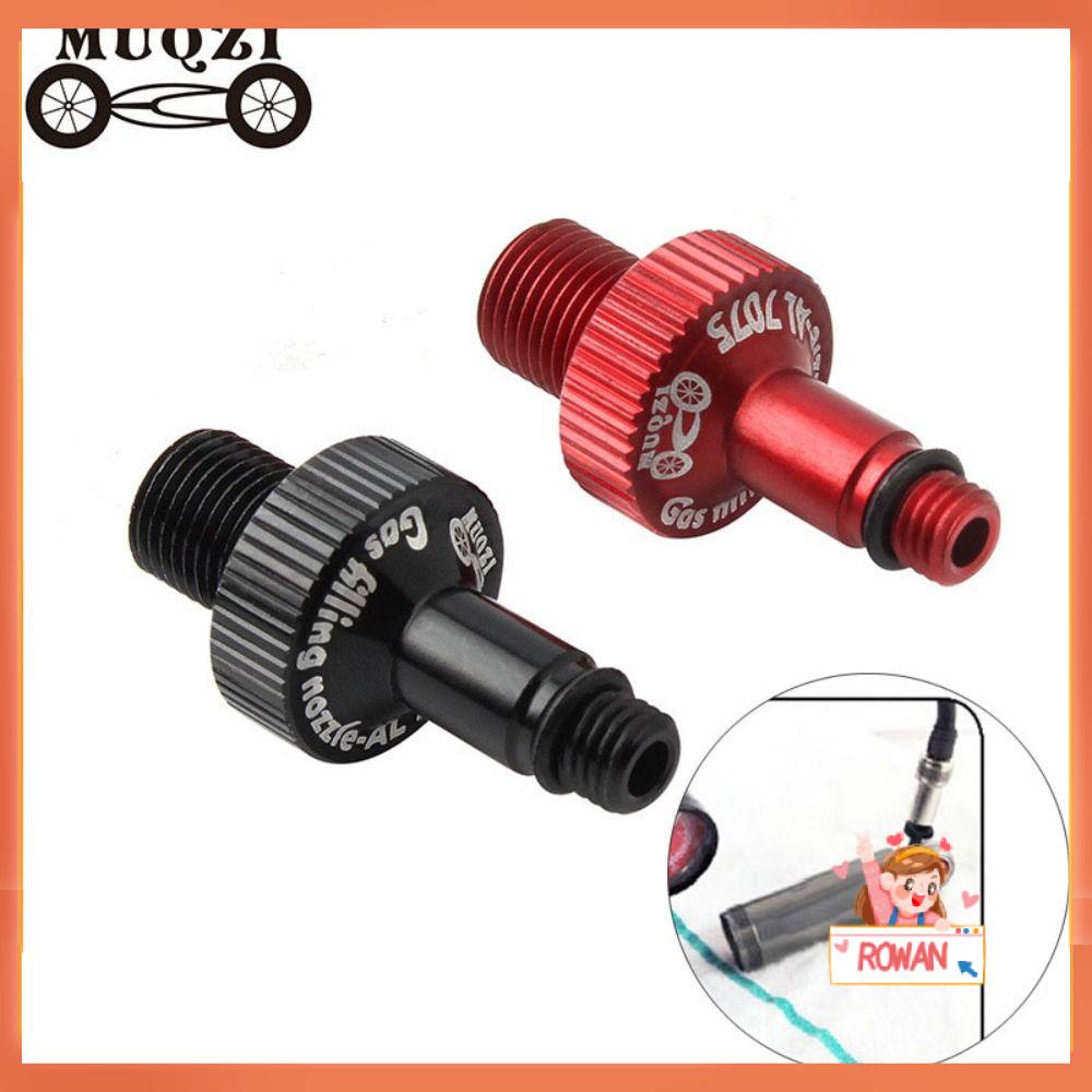 R-FLOWER Aksesoris Aerasi Sepeda Gunung Alat Pengisian Bahan Bakar Hitam/ Merah Shock Absorber