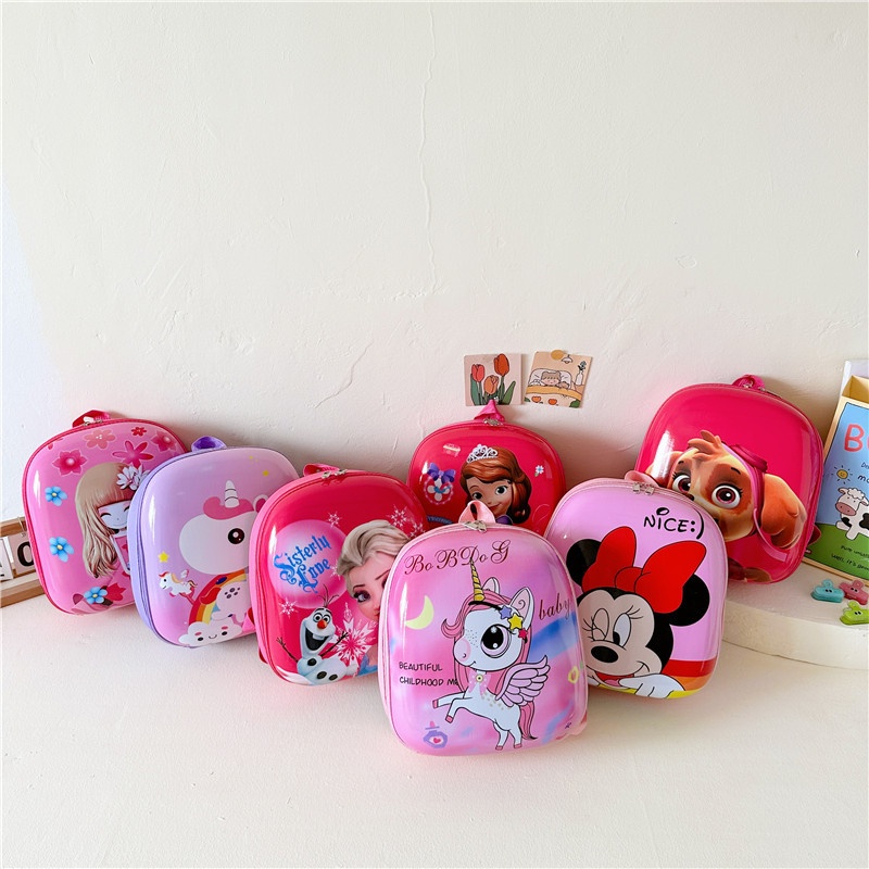 cod★ready★ Ransel Anak Disney Hard Case Premium / Ransel Anak Mickey Mouse / Frozen / Sophia/Import globallagilaku