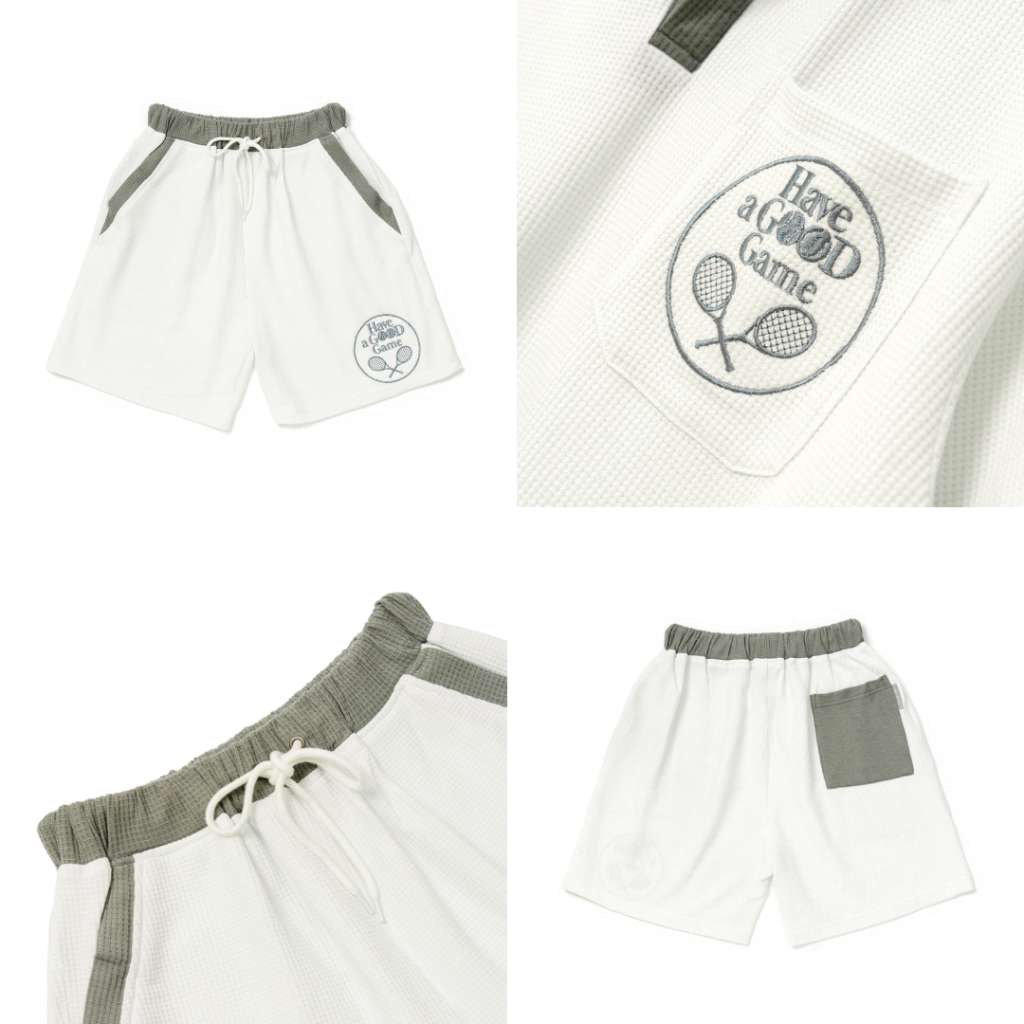 Javajones Oversized Waffle Polo Set Bonus Socks
