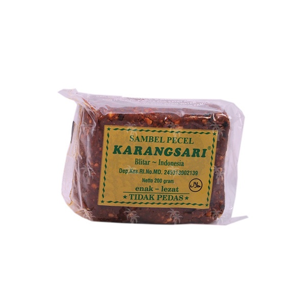 

FCW Jakbar - Sambel Pecel Karangsari 200 Gram