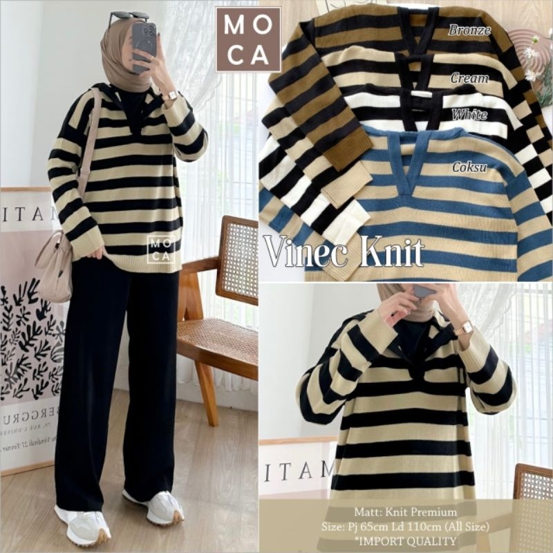 VINEC KNIT ORI MOCA | Ld110 Knit Premium