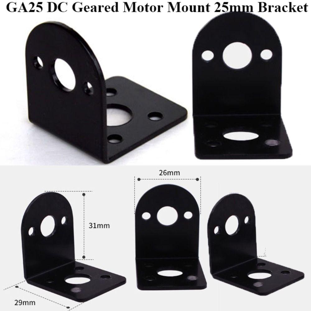 POPULAR Ga25 DC Geared Universal Untuk Bracket 310 370 2418 2430 25mm