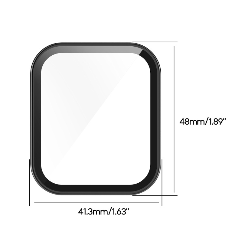 Cre Pelindung Layar Case Full Coverage PC Cover Pelindung Bisa Dicuci Bumper Kerang Kulit Untuk Redmi Watch3Aktif Smartwa
