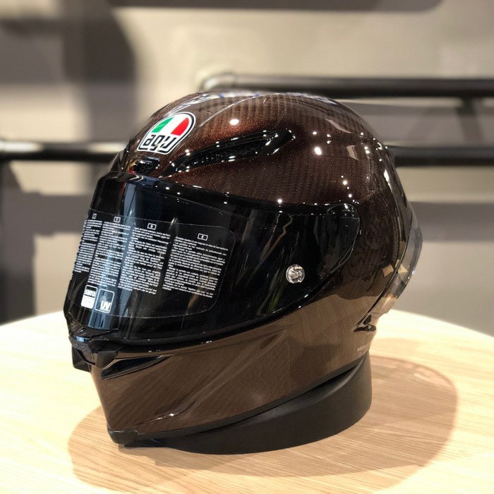 Helm Full Face AGV Pista GPRR GP RR Mono Carbon Red Gloss