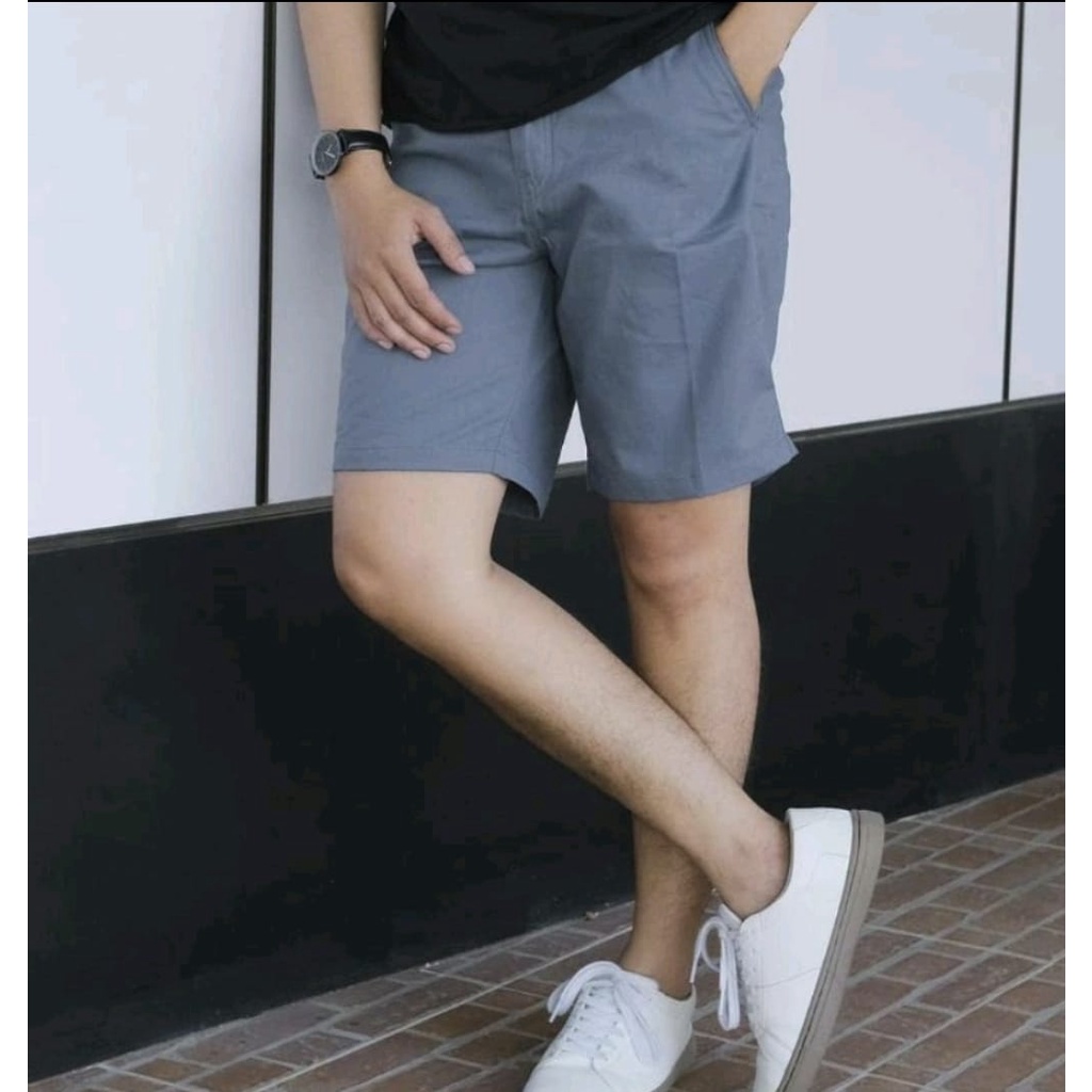 CELANA PENDEK BOARDSHORT TWILL PRIA PREMIUM