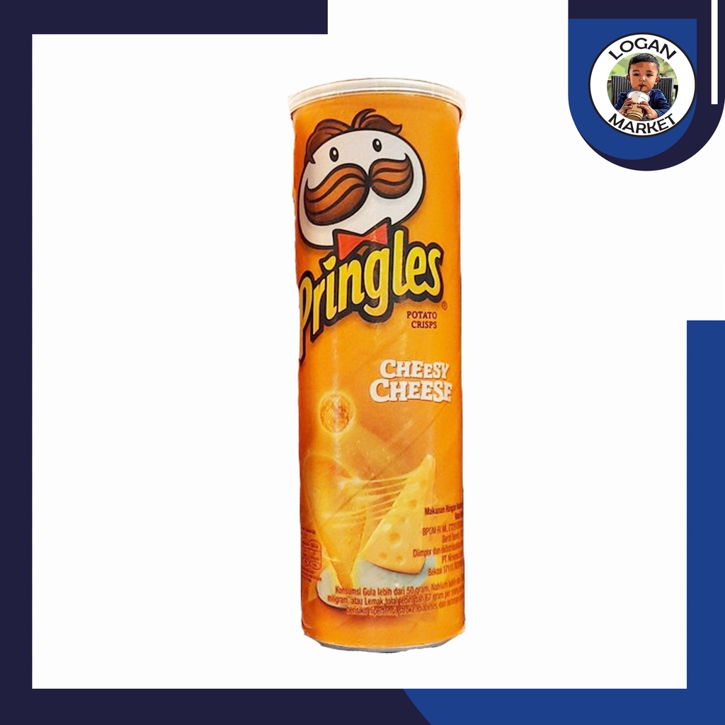 Pringles Cheesy Cheese Keju 107gram 107 gram