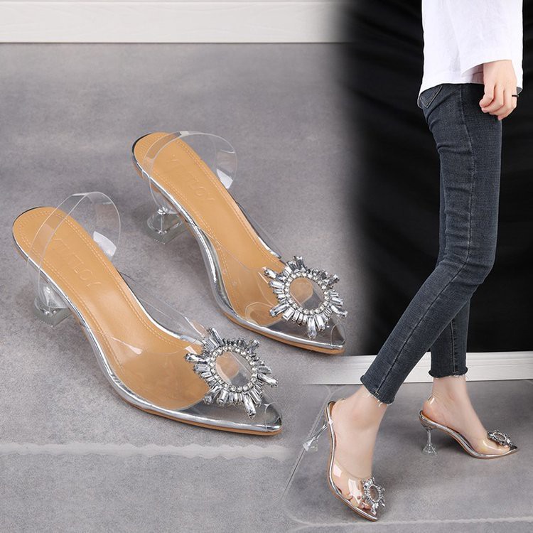 [LC] Sepatu Wanita Matahari Heels 1321 Ax023 TOP QUALITY Sepatu Heels Hak Transparan Impor