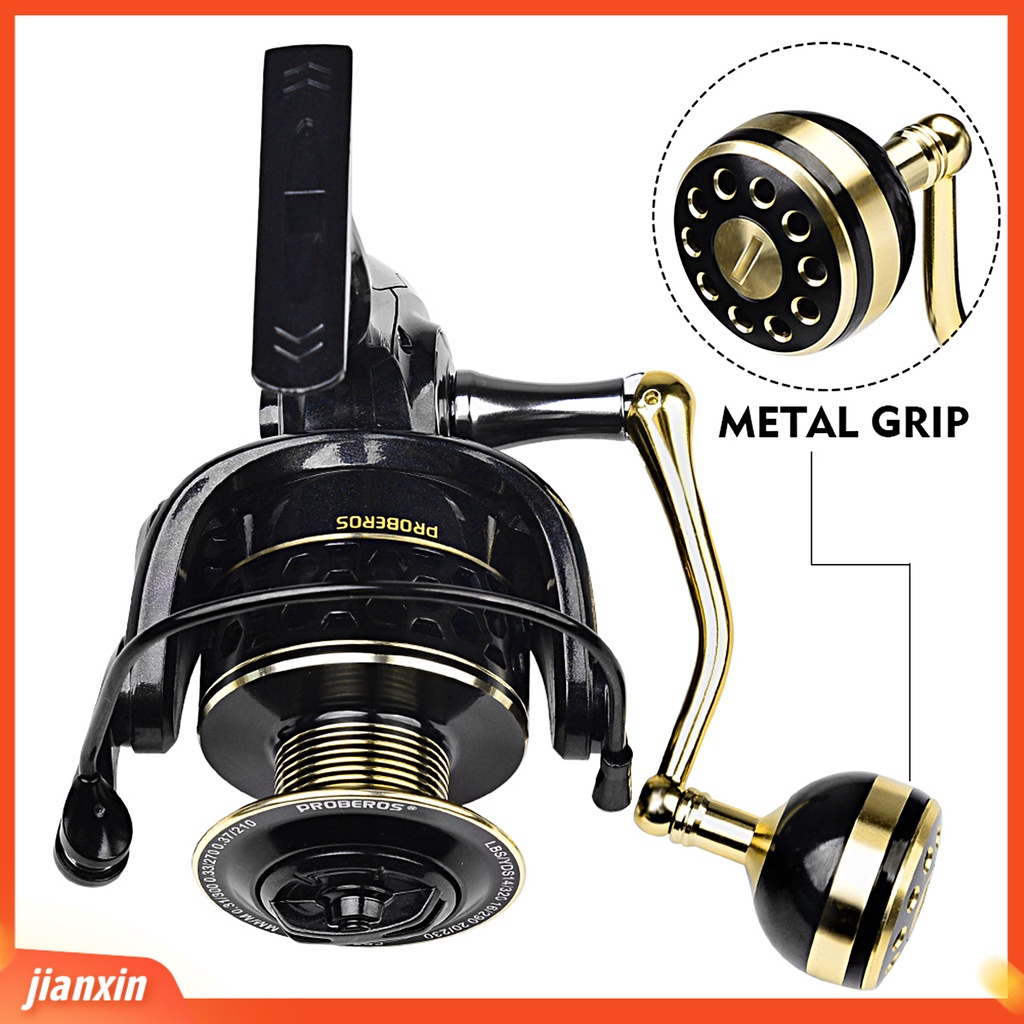 (In Stock) Spinning Reel 3BB Ultra-light Halus Nyaman Grip Portable High-speed Metal Long Casting Sea Fishing Wheel Perlengkapan Memancing