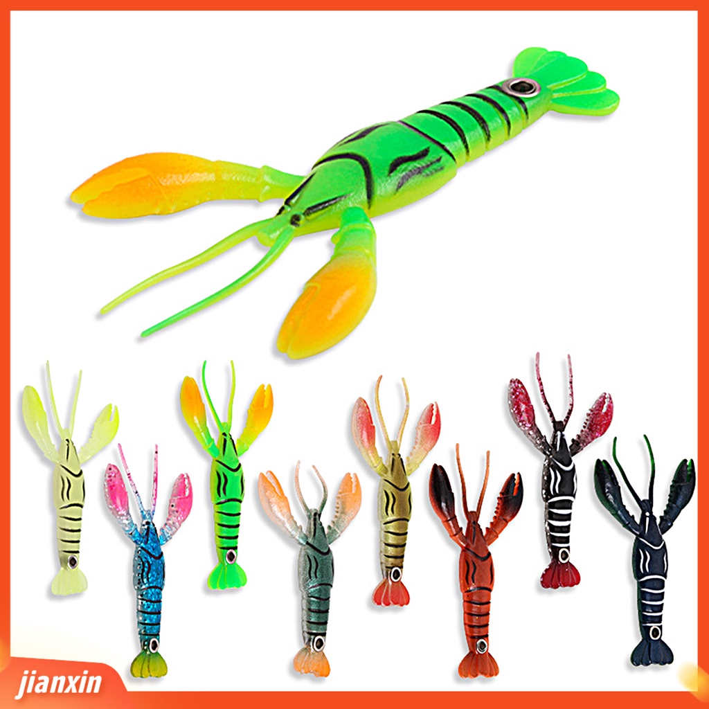 (In Stock) 8.3cm /5.5g Simulasi Umpan Udang Desain Simulasi Manusia Hidup Warna-Warni Buatan Tahan Lama Alat Pancing Palsu Bentuk Hidup Umpan Pancing Untuk Penggemar Memancing