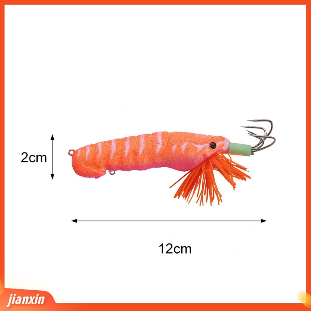 (In Stock) Umpan Pancing Gurita Ultra-Sharp Plastik Udang Ikan Cumi Cumi Kaitan Rig Untuk Memancing