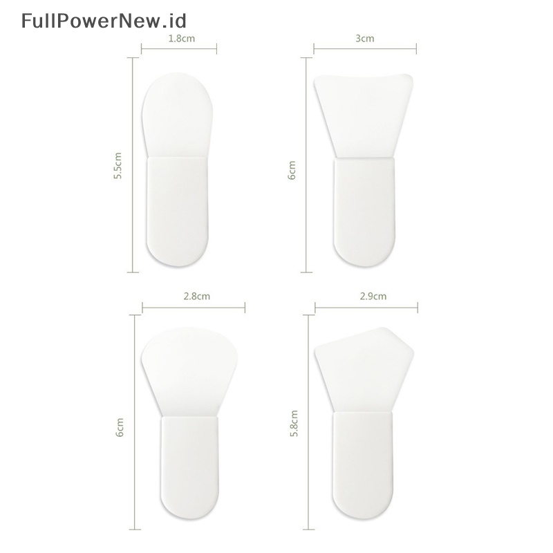 Power 1Pcs Kuas Makeup Profesional Kuas Masker Wajah Gel Silikon DIY Alat Kosmetik ID