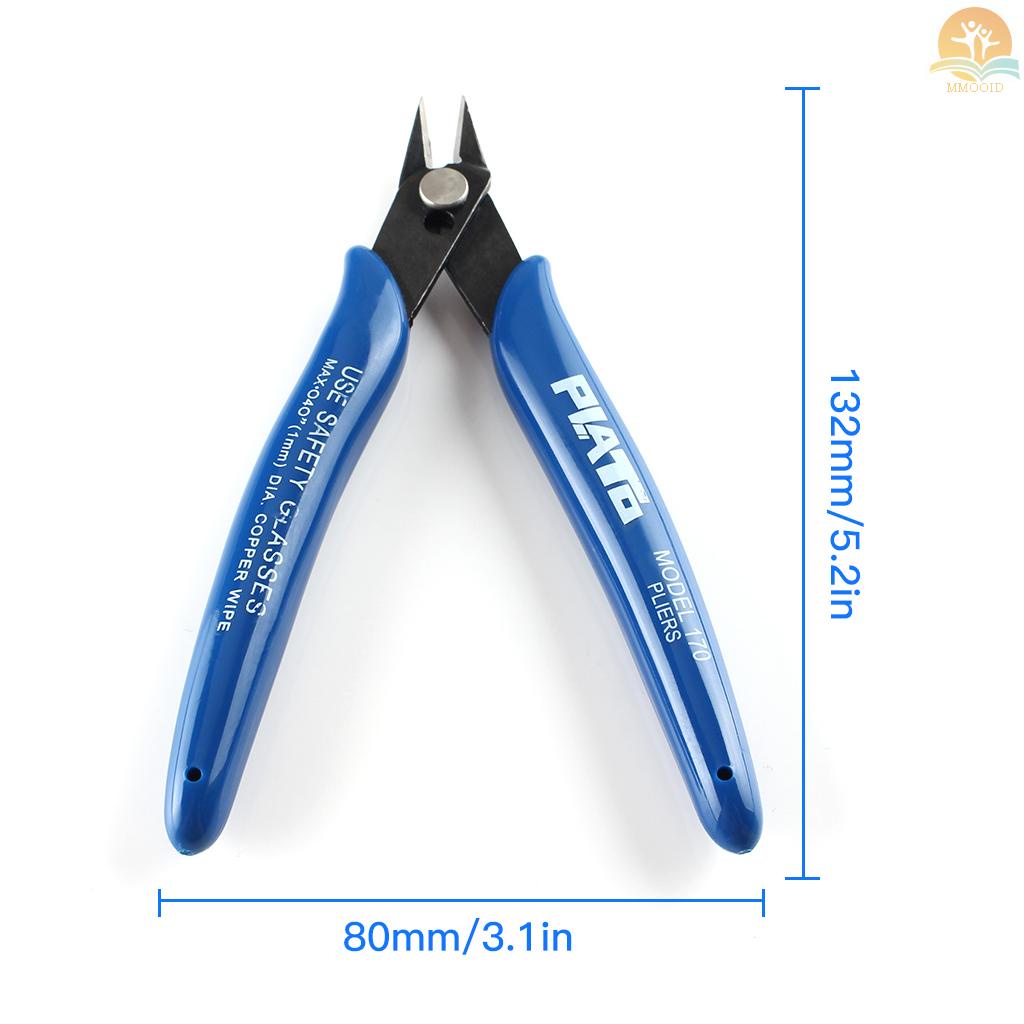 In Stock 3D Printer Parts Wire Cable Cutter Flush Tang Potong Samping Ringan Snips Nippers Shears Pegangan Nyaman DIY Elektronik Diagonal Tang Alat