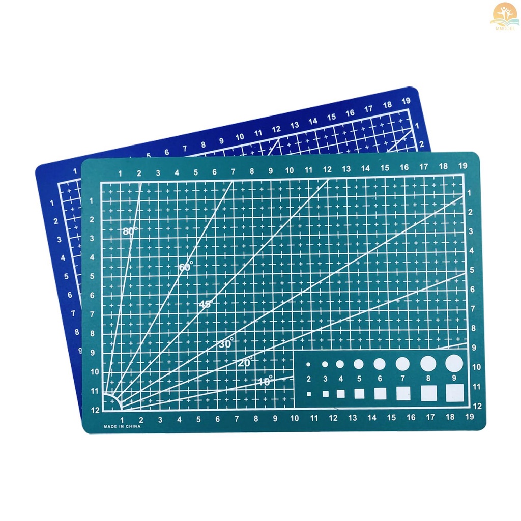 In Stock A5 Alas Pemotong Satu Sisi Cutting Board Cut Pad DIY Alat Dengan Garis Grid Bening Sudut Untuk Proyek Scrapbooking Art Dan Craft