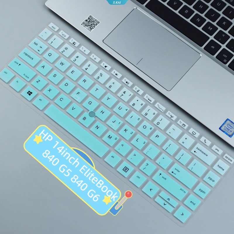 1pcs Cover Keyboard Komputer Untuk Model HP 14inch Warna Solid Silikon Anti Air Pelindung Kulit EliteBook 840g5 840 G6 Penutup Debu Keyboard [ZK].