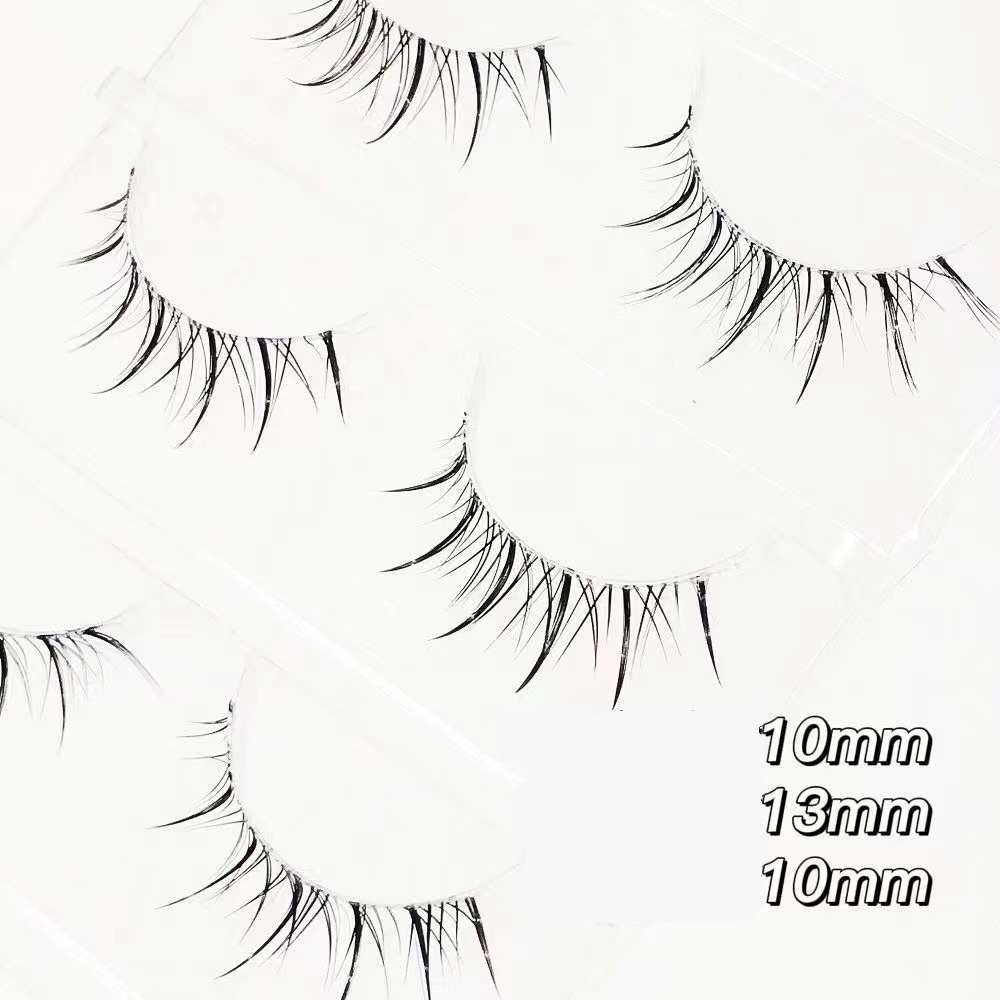 Eyelash Extention Bulu Mata Tanam 10mm-13mm Bulu Mata Palsu Tersegmentasi / Lem Bulu Mata