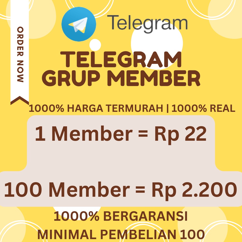 [PROMO] PENAMBAH MEMBER ANGGOTA MEMBER GROUP GRUP TELEGRAM TELE GRAM REAL AKTIF GARANSI MURAH PERMAN