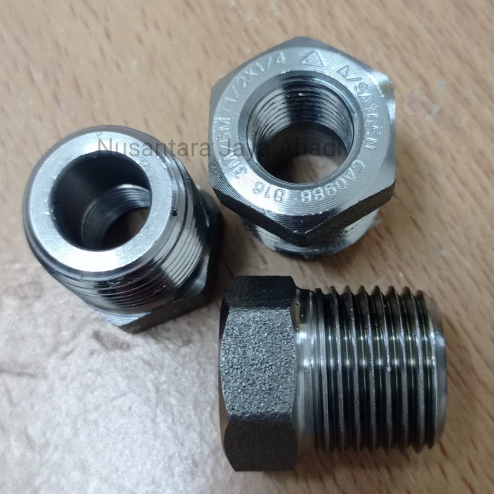 Bushing/Vlok Ring/Vring Besi A105 3000 psi 1/2 x 1/4 " inchi