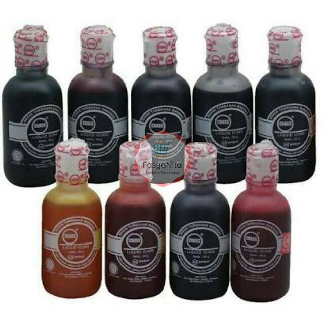 

PEWARNA CROSS 60ML - DIVA SUMBO MAKANAN OIL BASE - ICING FONDANT COKLAT - COLOUR FONDAN COKELAT