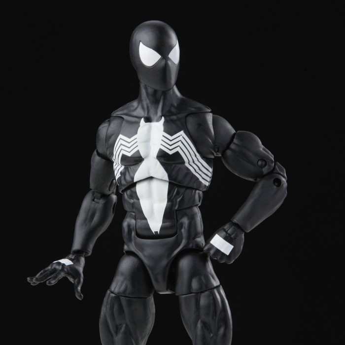 MARVEL Comics Spider-Man Legends Retro Symbiote SpiderMan Figure