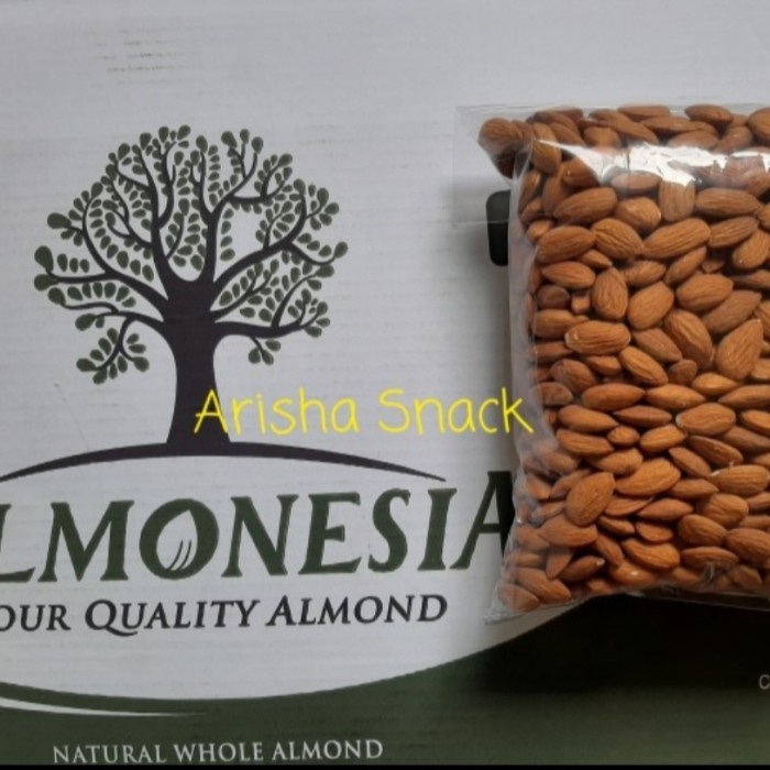 

✨Ready Stok✨ - Kacang Almond Mentah Kupas Premium Blue Diamond 1KG (Uk 27/30)
