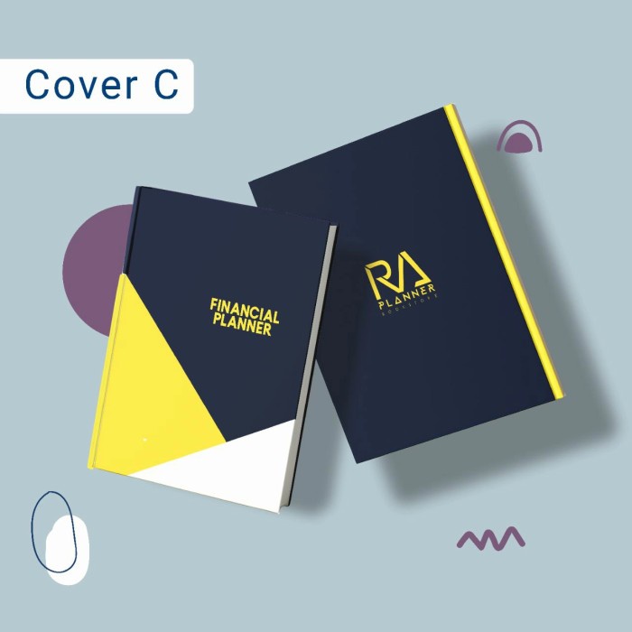 

✨BISA COD✨ -(NEW) Financial Planner By RA Planner/Buku Agenda Keuangan - Cover C
