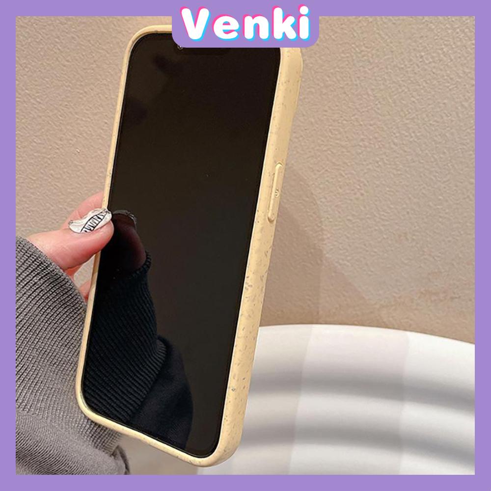 Venki - Casing iPhone 11 Ramah Lingkungan Degradable Phone Case Pelindung Halus Kasus Gandum Kuning Pretty Redhead Girl Kompatibel dengan iPhone 14 Pro max 13 Pro max 12 Pro Max 11 xr